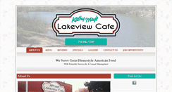 Desktop Screenshot of kathymayslakeviewcafe.com